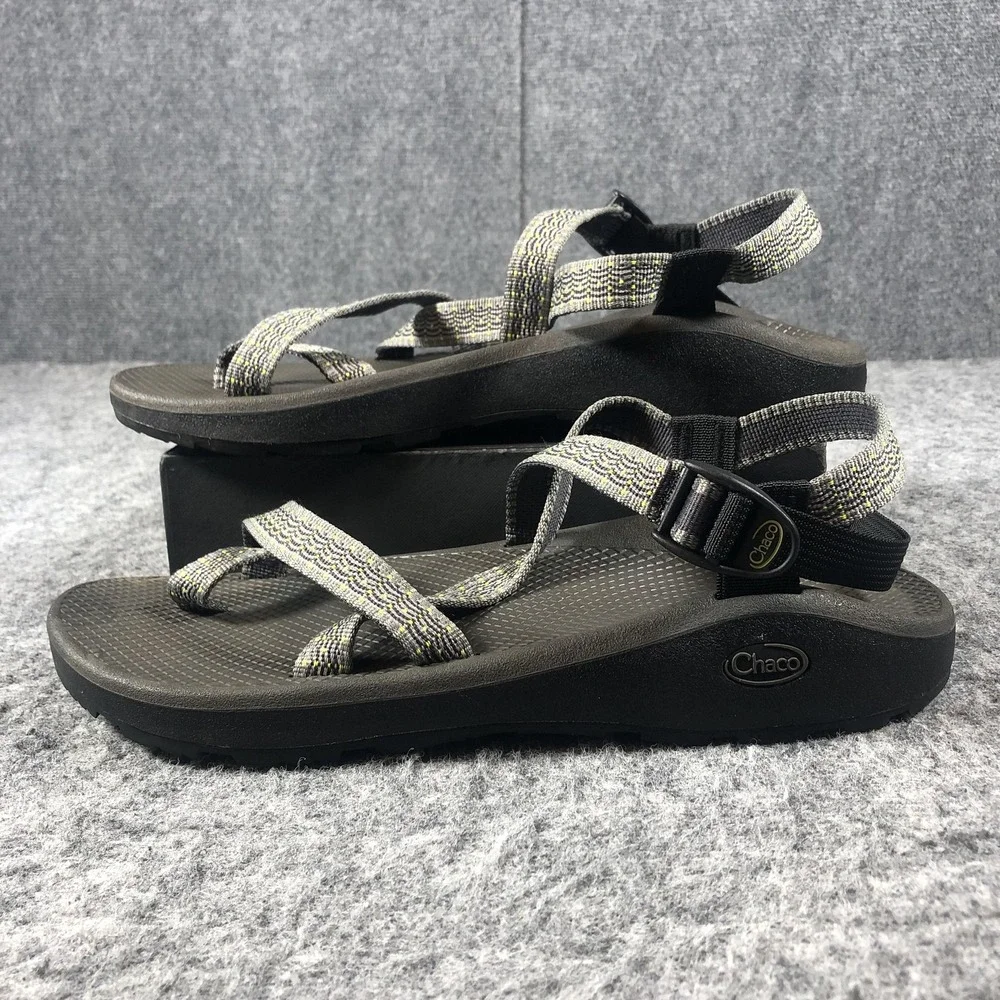 Chaco ZX2‎ Toe Loop Sandals Mens 13 Gray Adjustable Hiking Outdoor Comfort